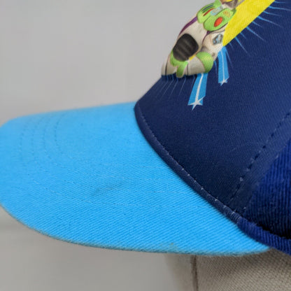 Disney Pixar Toy Story 4 Boys Snapback Hat Blue One Size To Infinity and Beyond