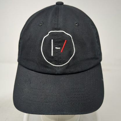 Twenty One Pilots Baseball Cap Black OS Band Logo Embroidered Slideback Hat