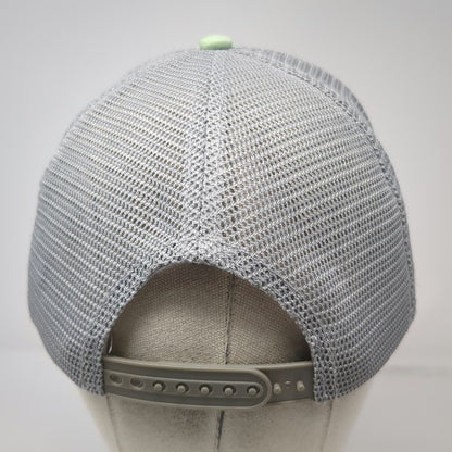 Pacific Headwear Trucker Hat Green One Size Mesh Back RME Logo Rope Snapback