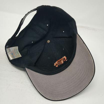 San Francisco Giants MLB Twins Enterprise Snapback Hat Black M Gray Under Brim
