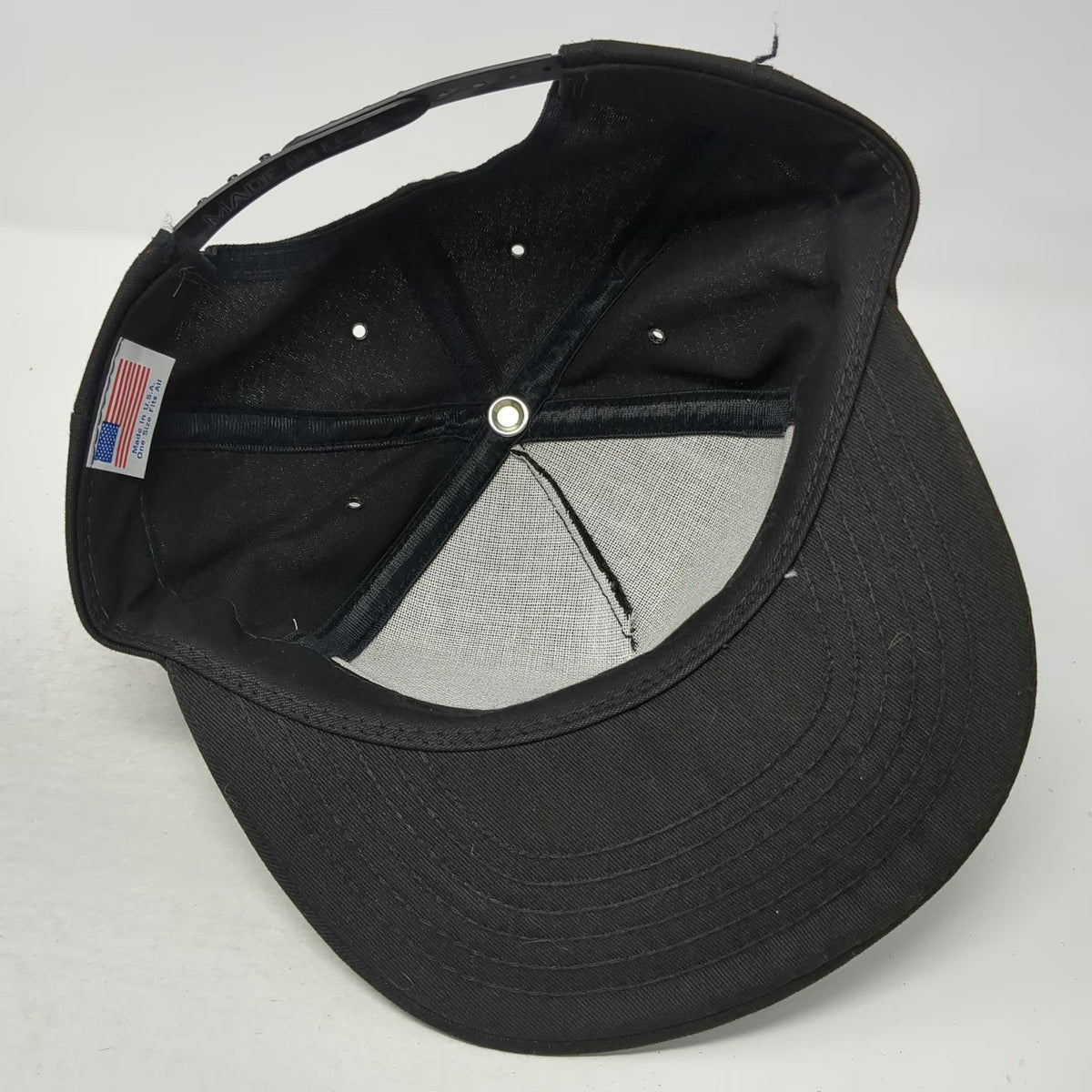 King Cobra Premium Malt Liquor Hat Black One Size 5 Panel Snapback Made in USA
