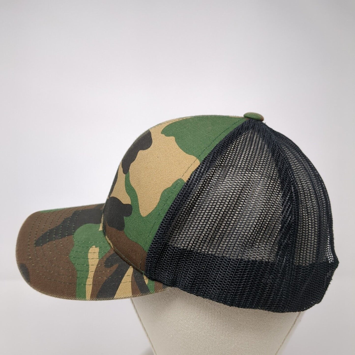 CrossFit Fireside Snapback Trucker Hat Camo One Size Pacific Headwear