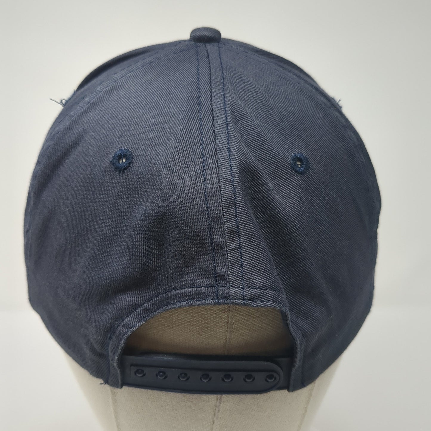 Super Grandpa Snapback Hat Blue One Size Adjustable Embroidered Outdoor