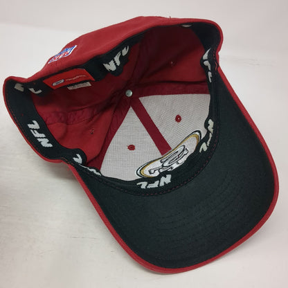 San Francisco 49ers NFL Reebok Red Cap One Size Stretch Fit Embroidered Logo Hat