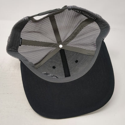 Richardson 112 Trucker Hat Black Gray One Size A&I Distributors Snapback Mesh