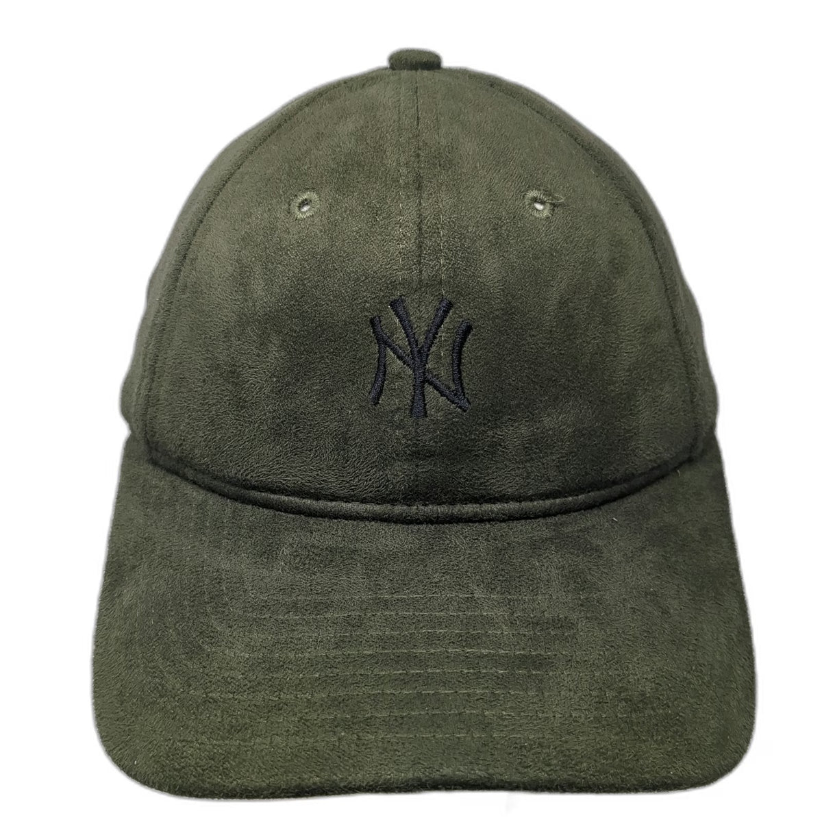 New York Yankees MLB New Era Baseball Cap Green One Size Suede 9TWENTY Slideback