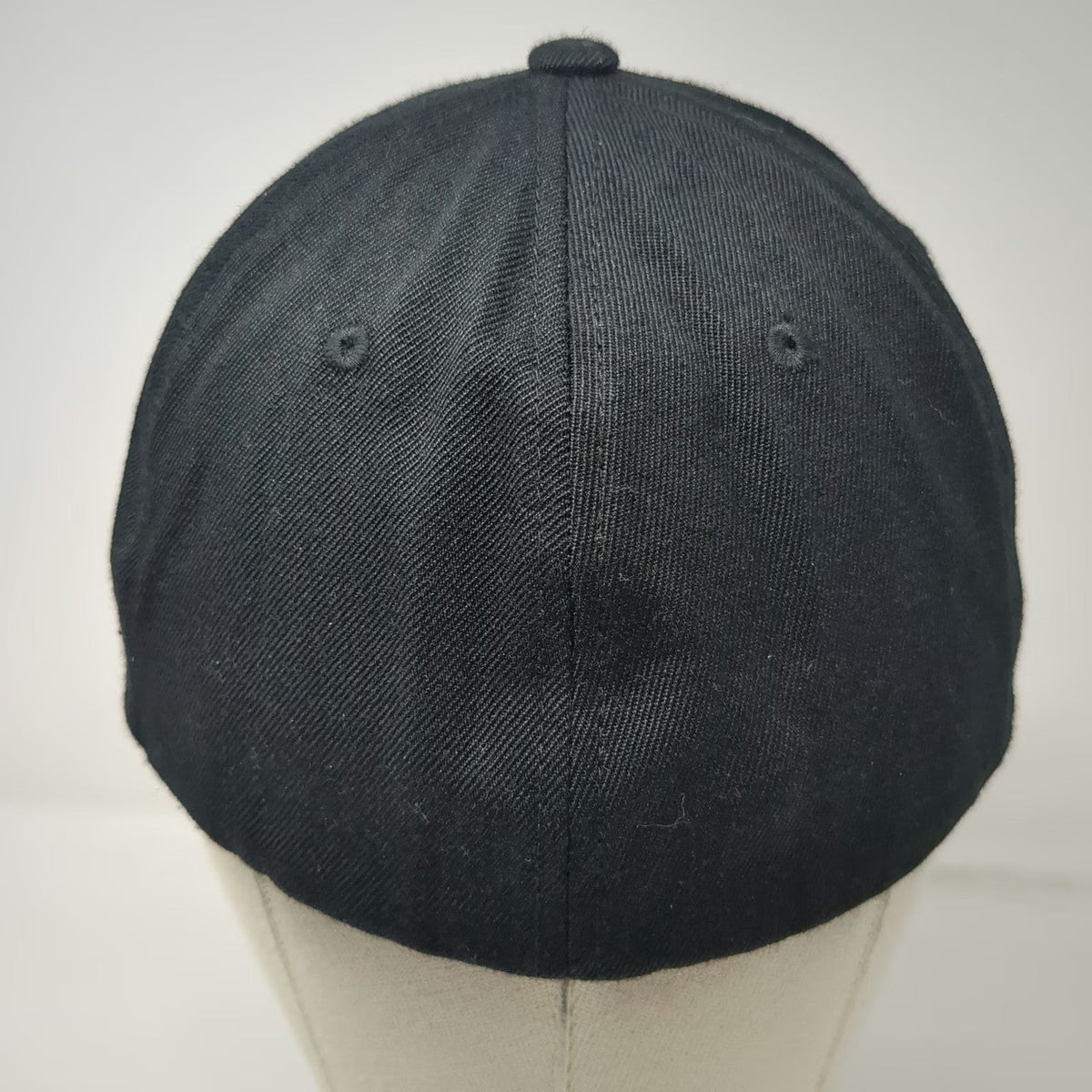 Flexfit Baseball Cap Black XL Ryder Logo Silver Embroidery Elastic Fitted hat