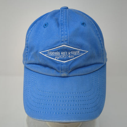 Cascade Raft & Kayak Strapback Hat Blue One Size Adjustable Imperial