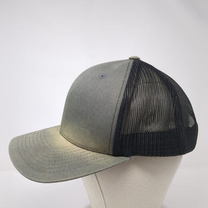 Tamba Snapback Trucker Hat Gray One Size Adjustable Mesh Back Classics Yupoong