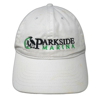 Fersten Worldwide White Baseball Cap One Size Parkside Marina Embroidered Hat