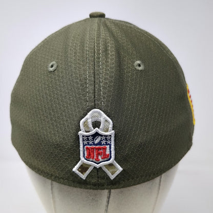 New Era Philadelphia Eagles NFL Hat Green M Salute To Service Camo 39THIRTY