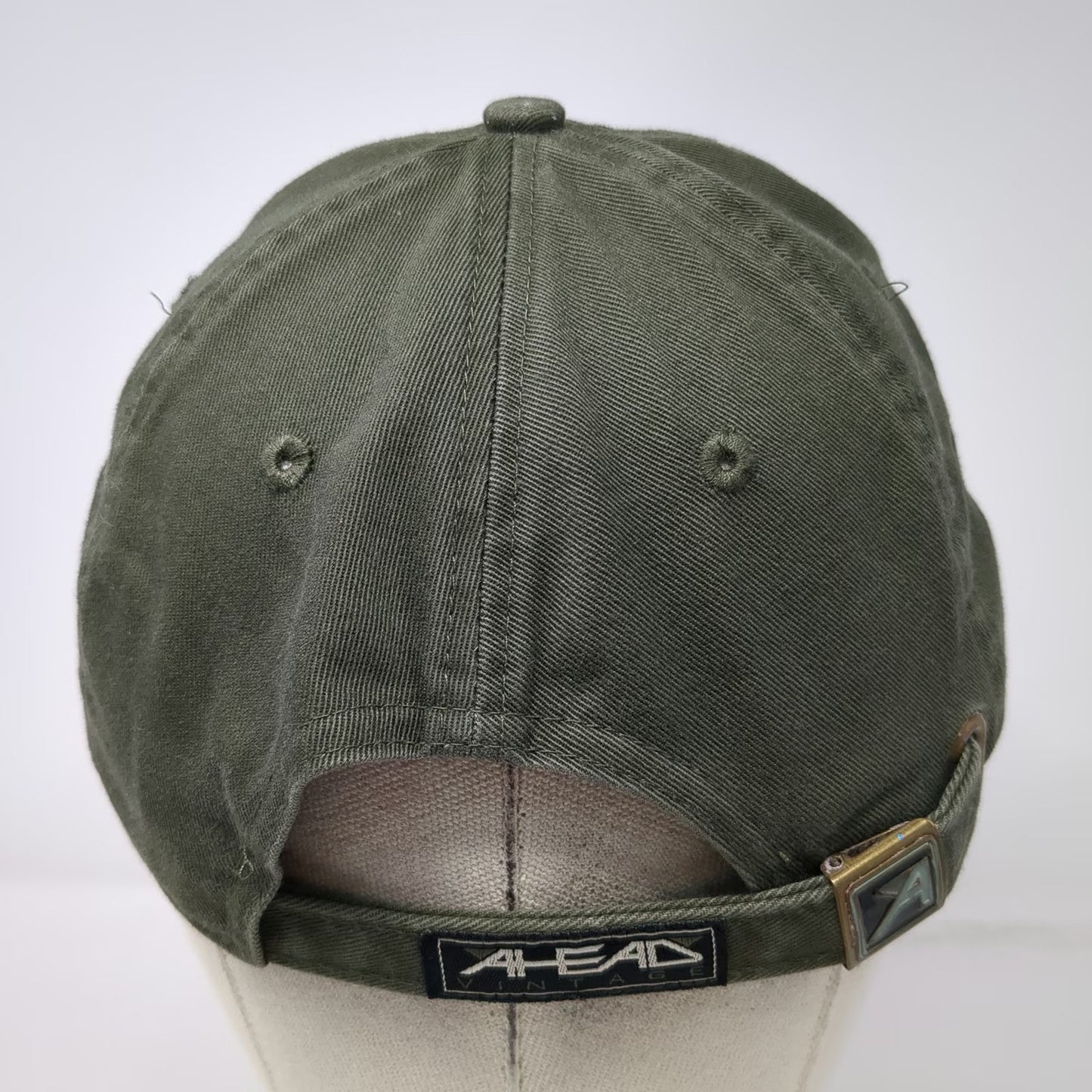 Ahead Baseball Cap Green One Size Photo Safaris Eagle Embroidered Slideback Hat