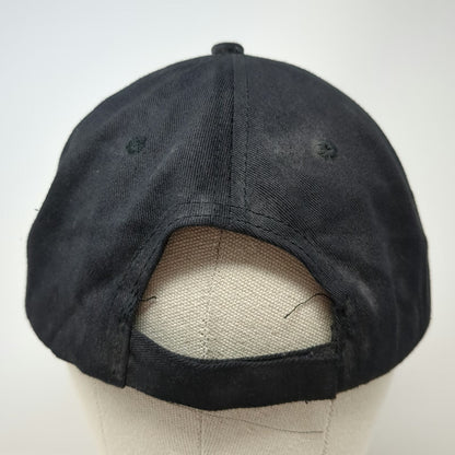 Black Baseball Cap One Size Rhinestone California Studded Brim Hat Strapback