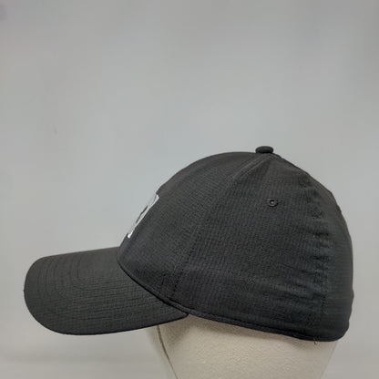 Under Armour Golf Fitted Hat Black Medium/Large Classic Fit 6 Panel
