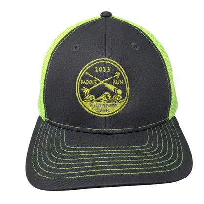 Paddle Run Wild River Dash Snapback Trucker Hat Multi One Size Mesh Back
