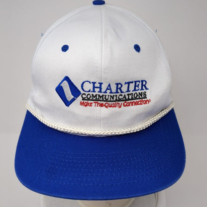 Charter Communications Snapback Hat Multi OS Adjustable Embroidered Rope TC