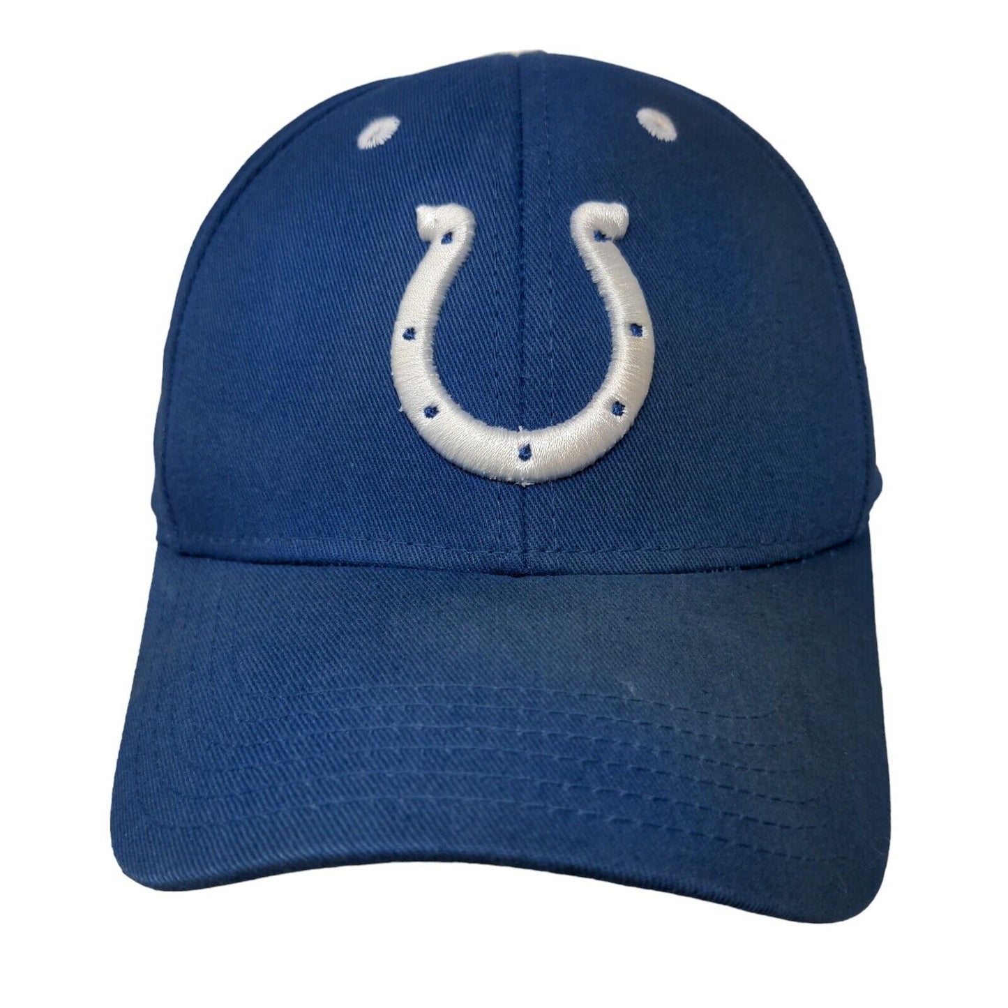 NFL Team Apparel Indianapolis Colts Strapback Hat Boys Youth OSFA Embroidered