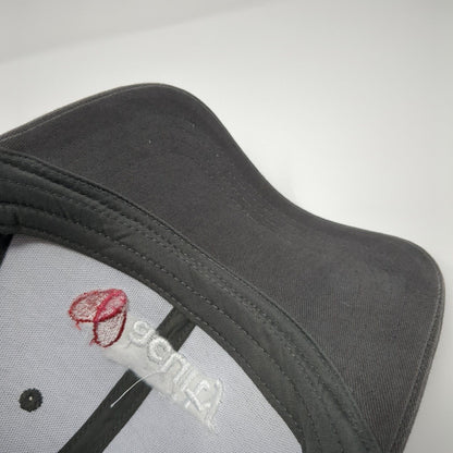 Acuity Strapback Hat Gray One Size Adjustable Embroidered Cap America