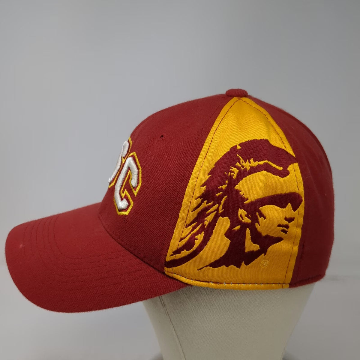 USC Trojans NCAA Top of the World Cap Red Yellow White One Size One Fit Trojan