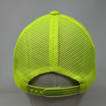 Bahamas Snapback Trucker Hat Green One Size Adjustable Mesh Back Lucky 7 USA