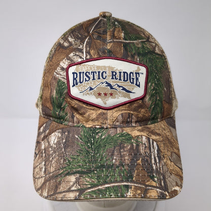 Rustic Ridge Slideback Trucker Hat Camo One Size Mesh Back Outdoor Cap