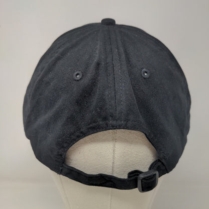 Otto Slideback Hat Black OSFM Adjustable Associated Students 6 Panel