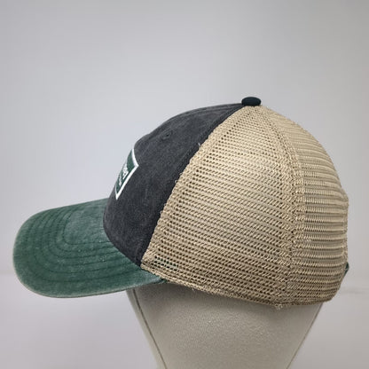 Identity Group Vermeer Rocky Mountain Baseball Cap Black Green Mesh One Size Hat