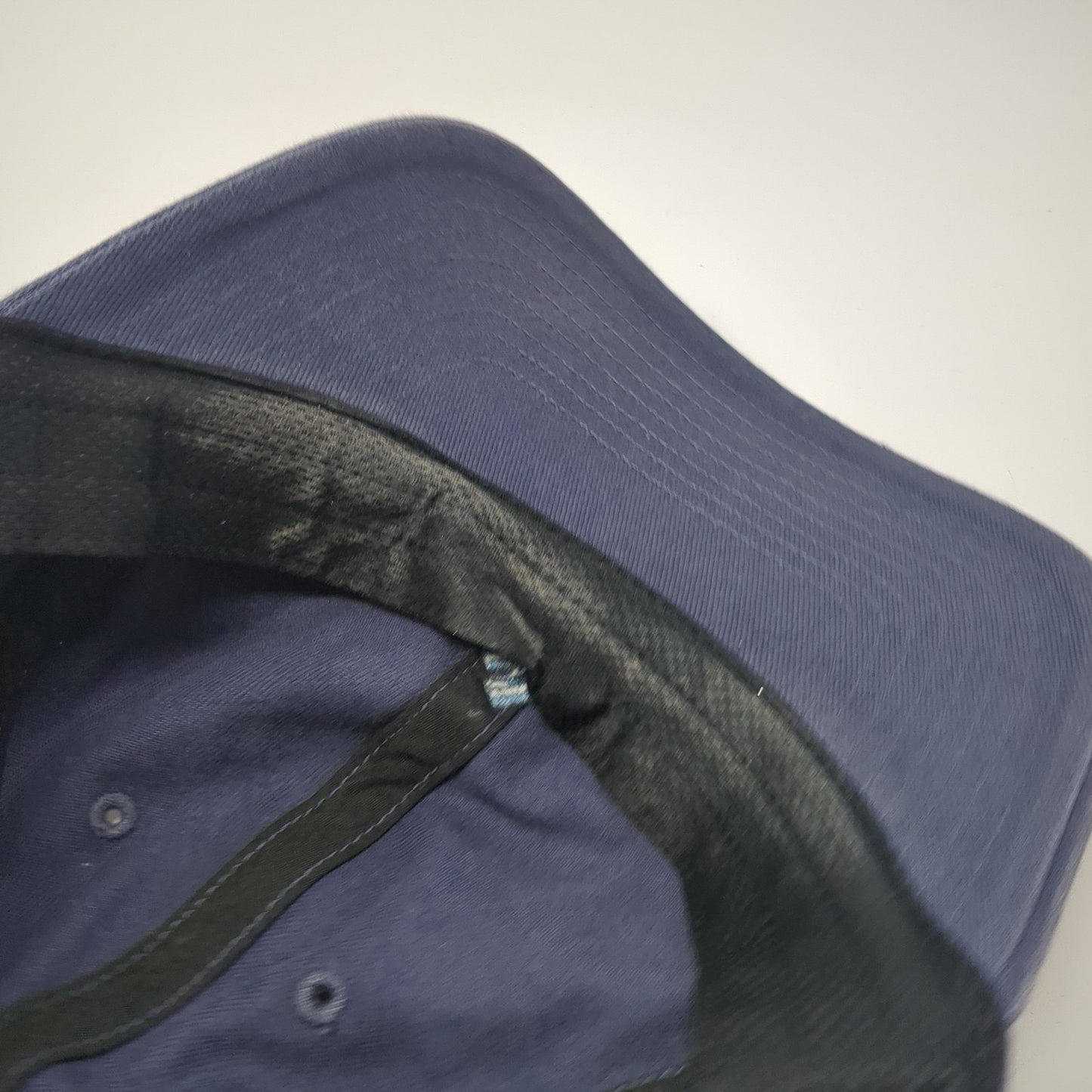 Adidas Slideback Hat Blue One Size Adjustable Embroidered 6 Panel Cotton