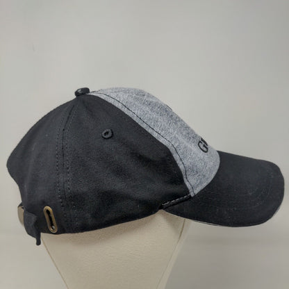 Guinness Men's Slideback Hat Black Gray Adjustable Official Logo