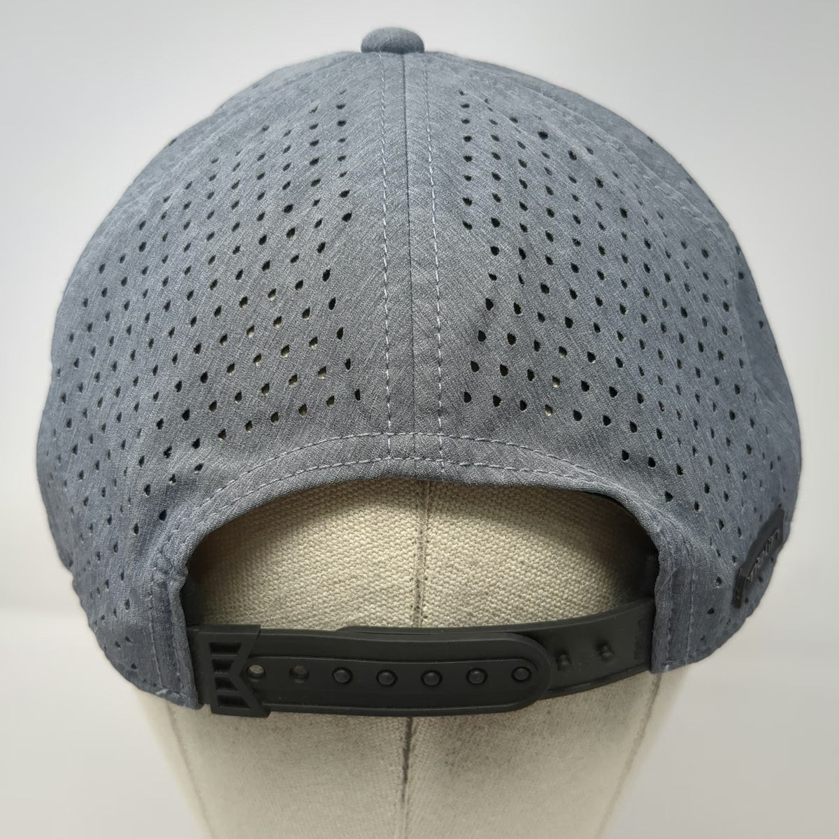 Melin A-Game Trucker Hat Gray One Size Hydro Snapback Perforated Camo Underbill