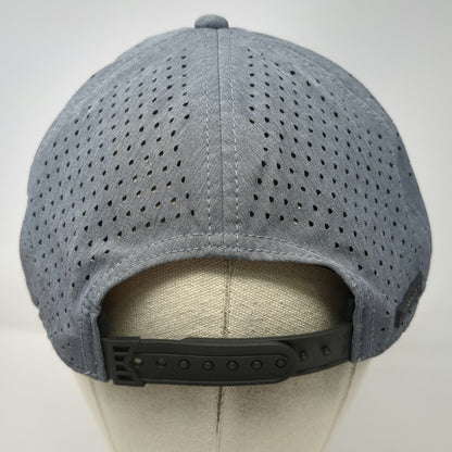 Melin A-Game Trucker Hat Gray One Size Hydro Snapback Perforated Camo Underbill