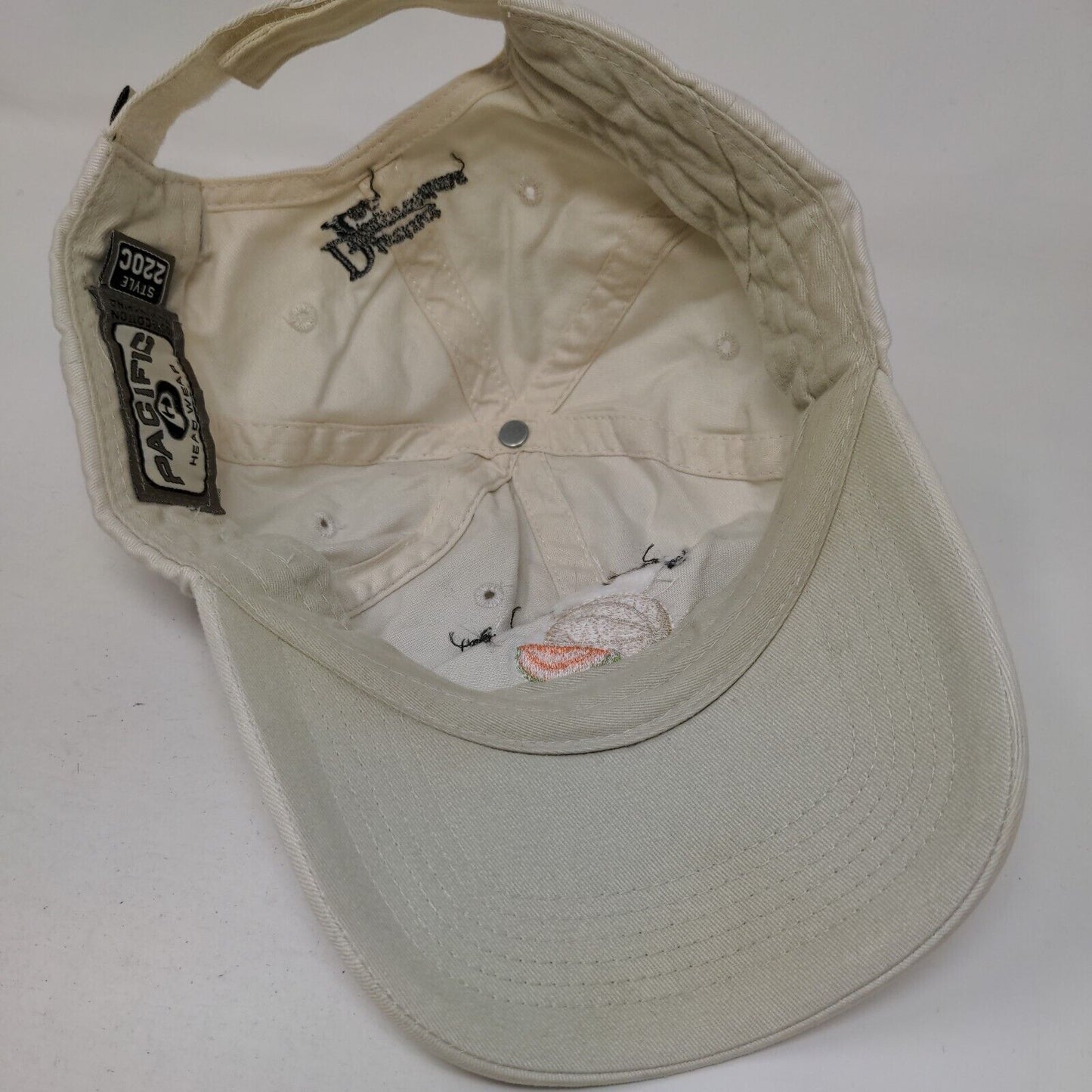 Get Loped Halifax County VA Strapback Hat Tan OS Embroidered Pacific Headwear