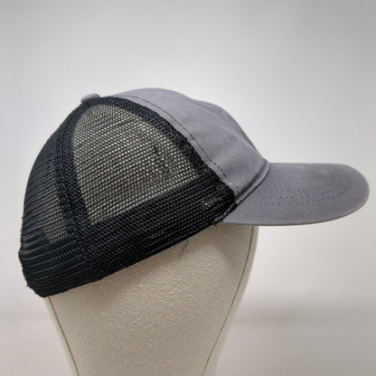 Krispy Kreme Doughnuts Snapback Trucker Hat Gray OSFA Mesh Back