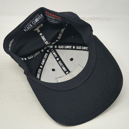 Black Clover Baseball Cap Black M Arizona Grand Canyon Live Lucky Flexfit hat