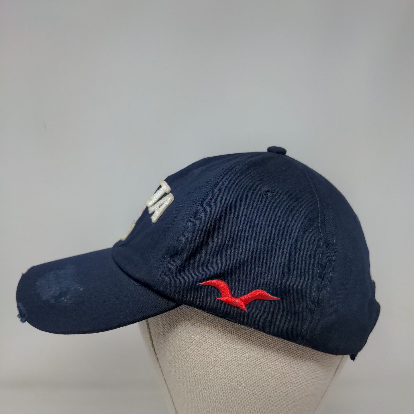 Punta Cana Strapback Hat Blue OSFA Embroidered Adjustable 6 Panel