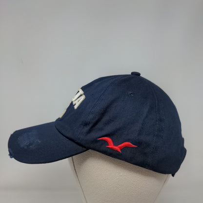 Punta Cana Strapback Hat Blue OSFA Embroidered Adjustable 6 Panel