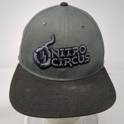 '47 Nitro Circus Snapback Gray One Size Hat Autographed Signed Embroidered Logo