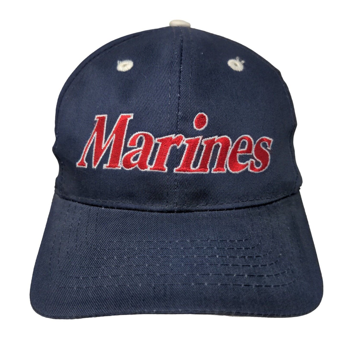 Marines The Few The Proud Slideback Hat Blue OSFA Embroidered Cobra Caps