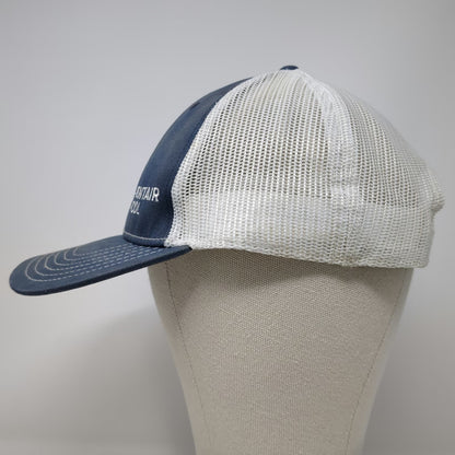 Cap America Trucker Hat Blue One Size Pentair Pool Snapback Mesh Back Service