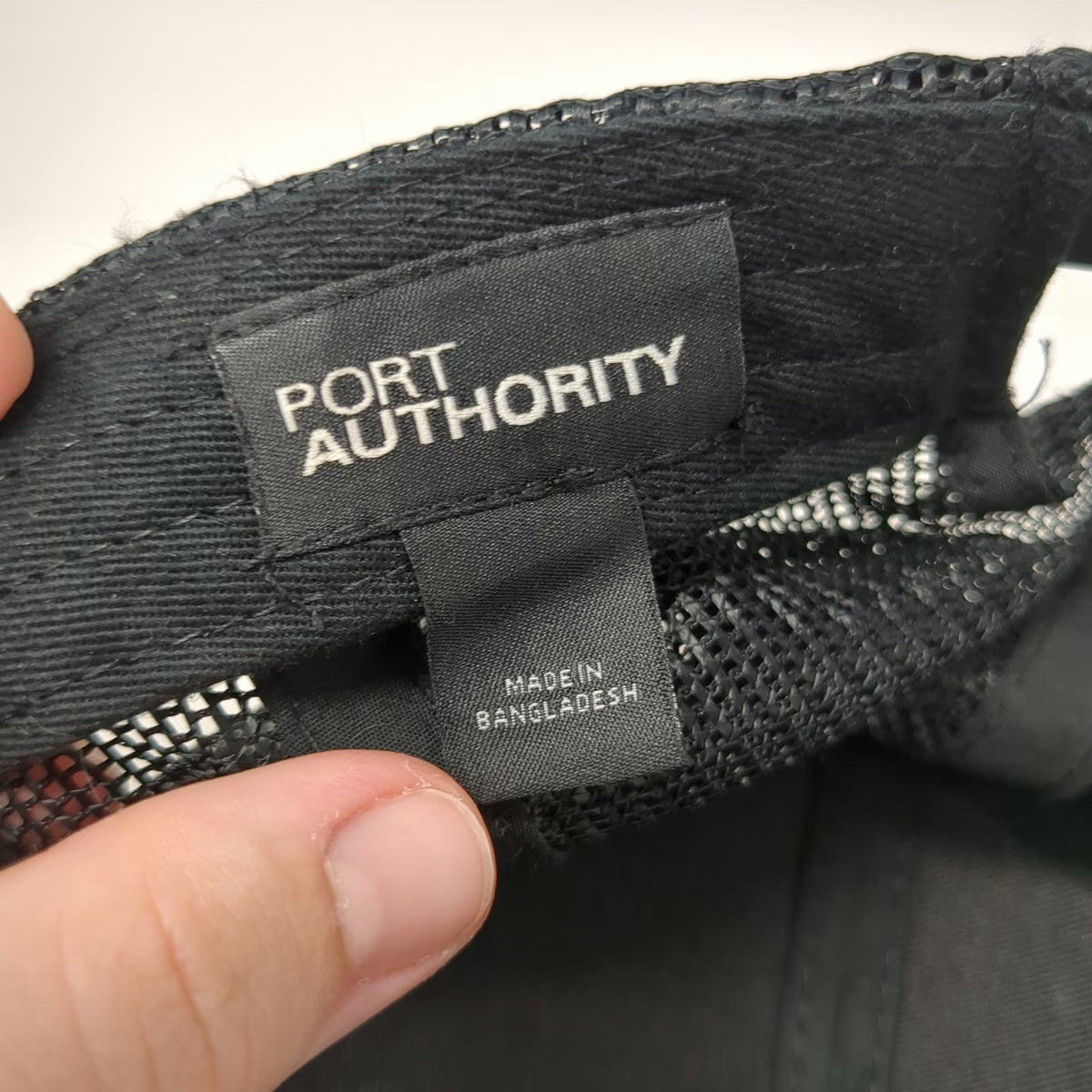 Port Authority Trucker Hat Black One Size Grizzlies Greenleaf Friends Academy