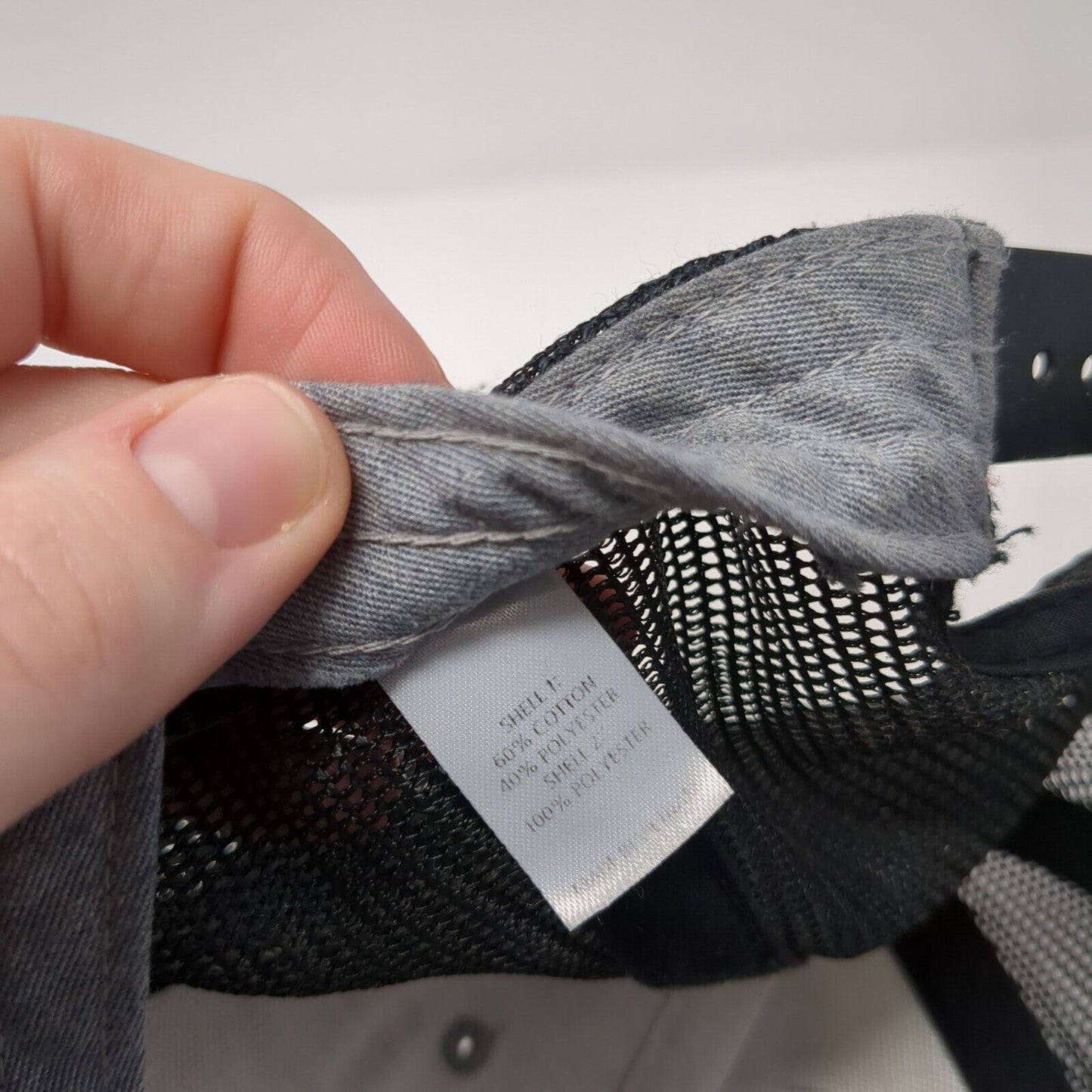 Great Divide Brewing Co Snapback Trucker Hat Gray One Size Mesh Back