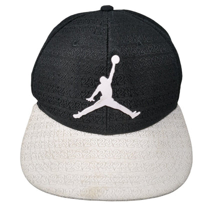 Air Jordan 23 Jumpman Youth Snapback Hat Black One Size Adjustable Polyester