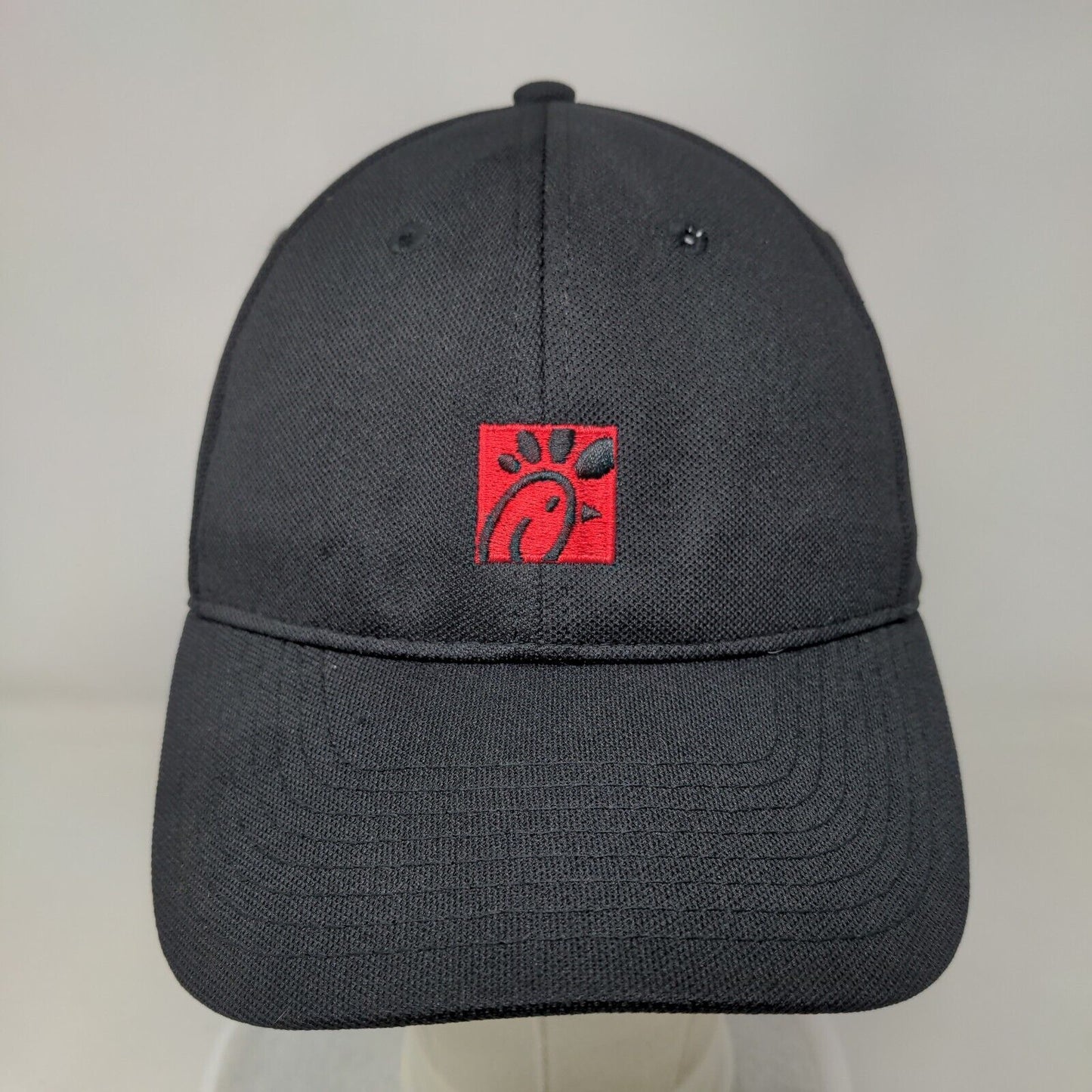 Chick-fil-A Slideback Hat Black One Size Adjustable Embroidered Oobe