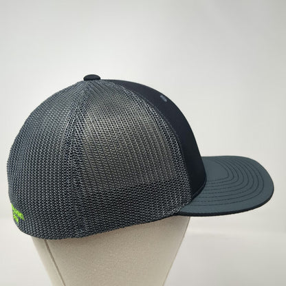 Pacific Headwear Baseball Cap Gray 7 3/8 Mesh Back S&D Custom Spraying Idaho Hat