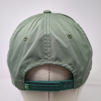 Yupoong Snapback Green One Size Hat Arbonne Raised Logo Flexfit 110 Heathered