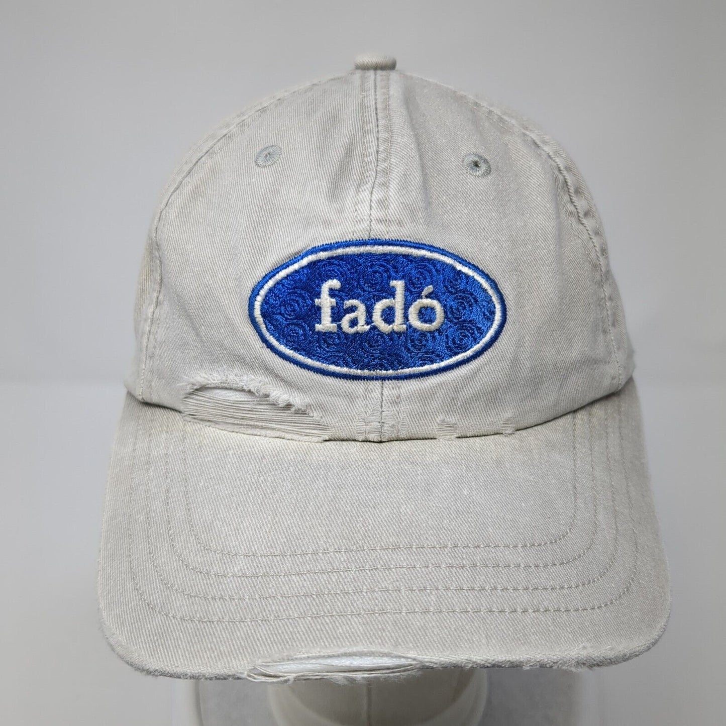 Fado Denver Slideback Hat Gray One Size Adjustable Solid Alternative