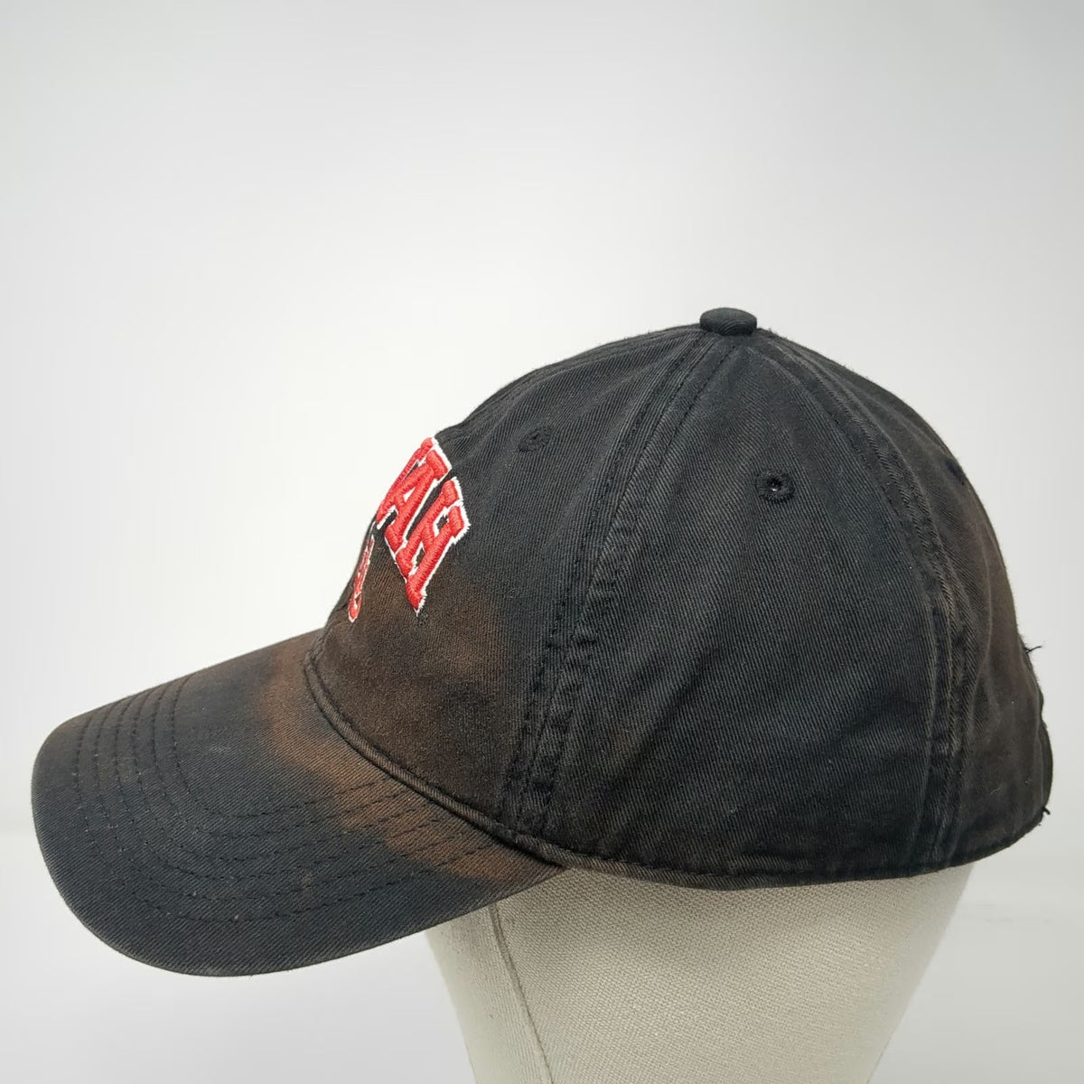 Legacy Utah Utes NCAA Cap Black Red White One Size Slideback Embroidered Logo