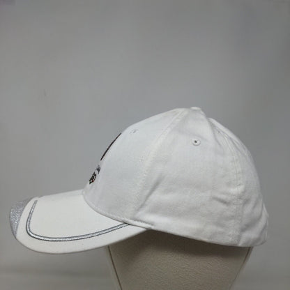 Beijing 2008 Olympics Women's Slideback Hat White OSFA Jewels Bling