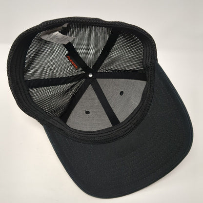 American Trees Flag Unisex Fitted Trucker Hat Black L/XL Mesh Back Columbia
