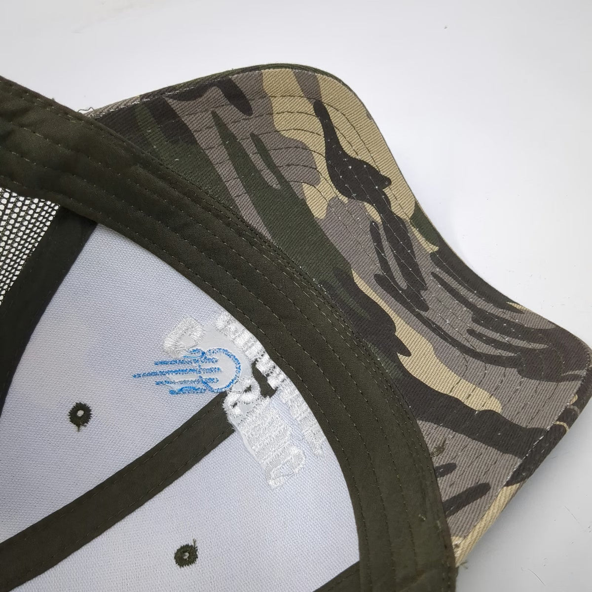 Otto Trucker Hat Green One Size Camo Cosmic Summit Mesh Snapback Baseball Cap